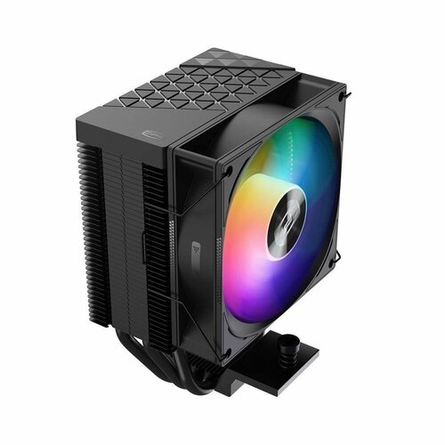 фото Кулер pccooler r300 argb bk s115x/1200/1700/am4/am5 (tdp 150w, 90mm argb fan, 3 тепловые трубки 6мм, 650-2200rpm, 28,3dba)