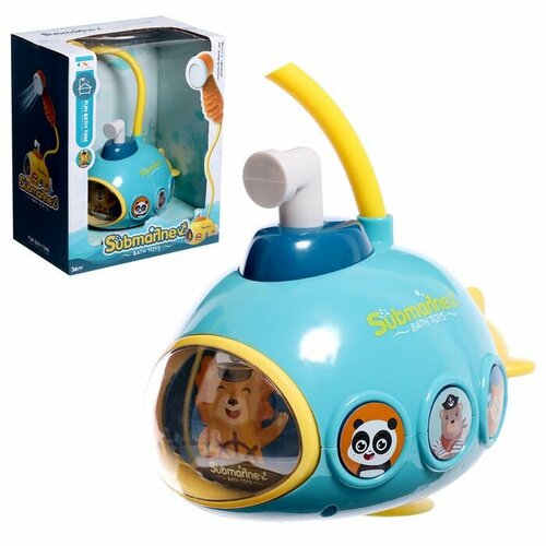 Детский душ для ванны Подводная лодка работает от батареек цвет 2001₽