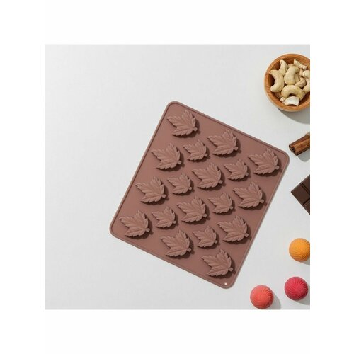 Форма для льда и кондитерских украшений Кленовый сироп 556₽