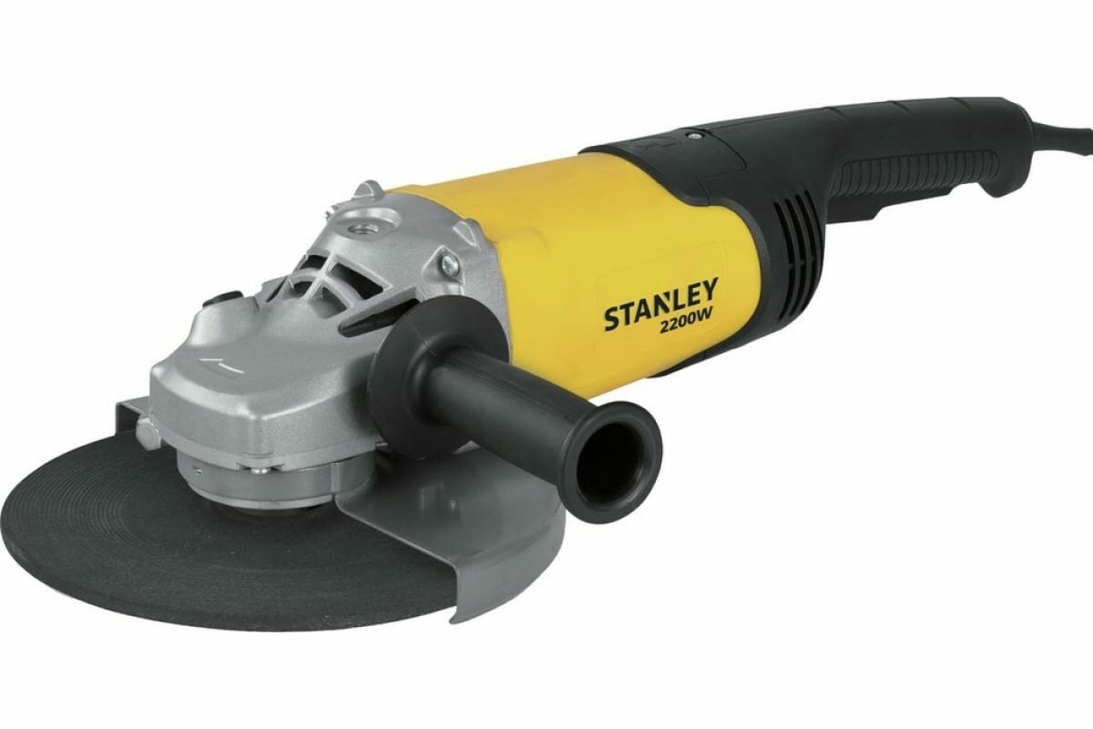 Stanley Угловая шлифмашина, 2200 Вт, 230 мм, 6500 об/мин, 4.3 кг SL229-RU