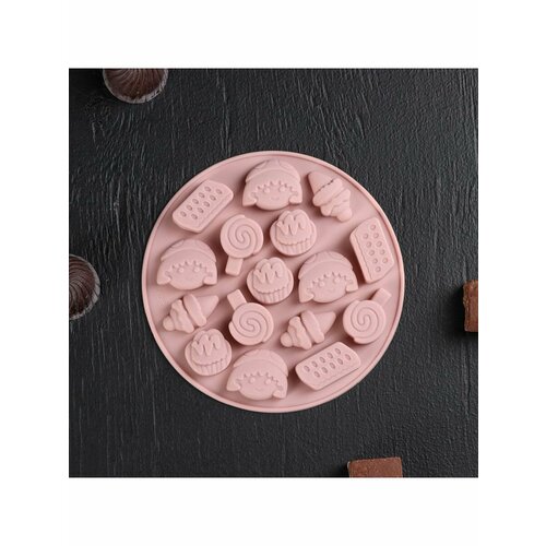 Форма для льда и кондитерских украшений Сладости 377₽