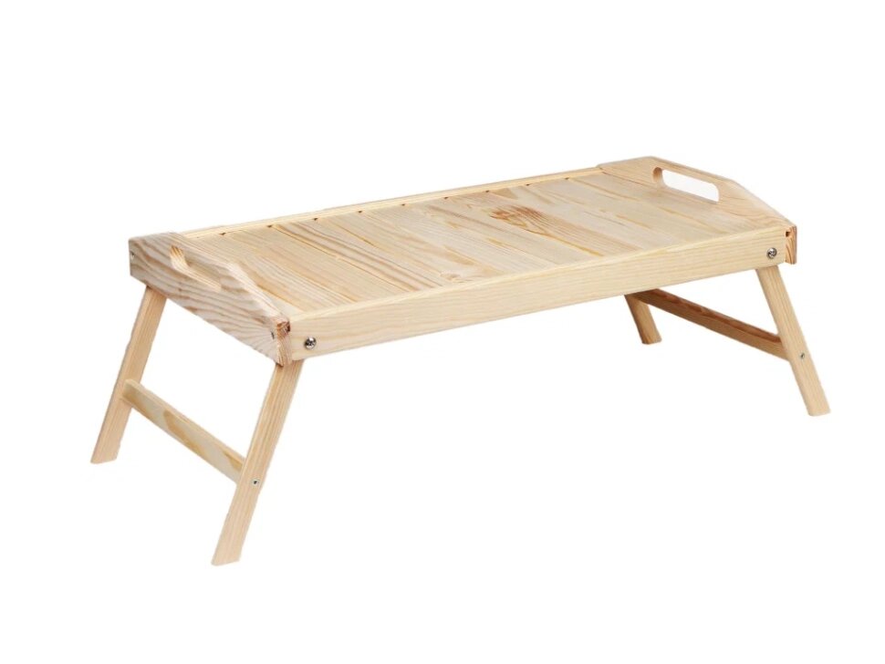фото Столик для завтрака складной, 50×30см, с ручками хвоя 6908434
