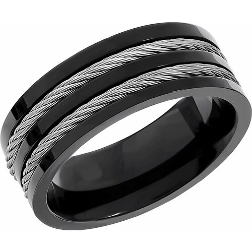 кольцо мужское титан r tm 3184 8 диаметр 20 мм Кольцо DG Jewelry
