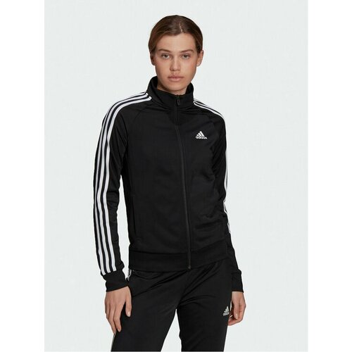 брюки женские adidas warm up 3 s track черный Толстовка adidas, размер M [INT], черный