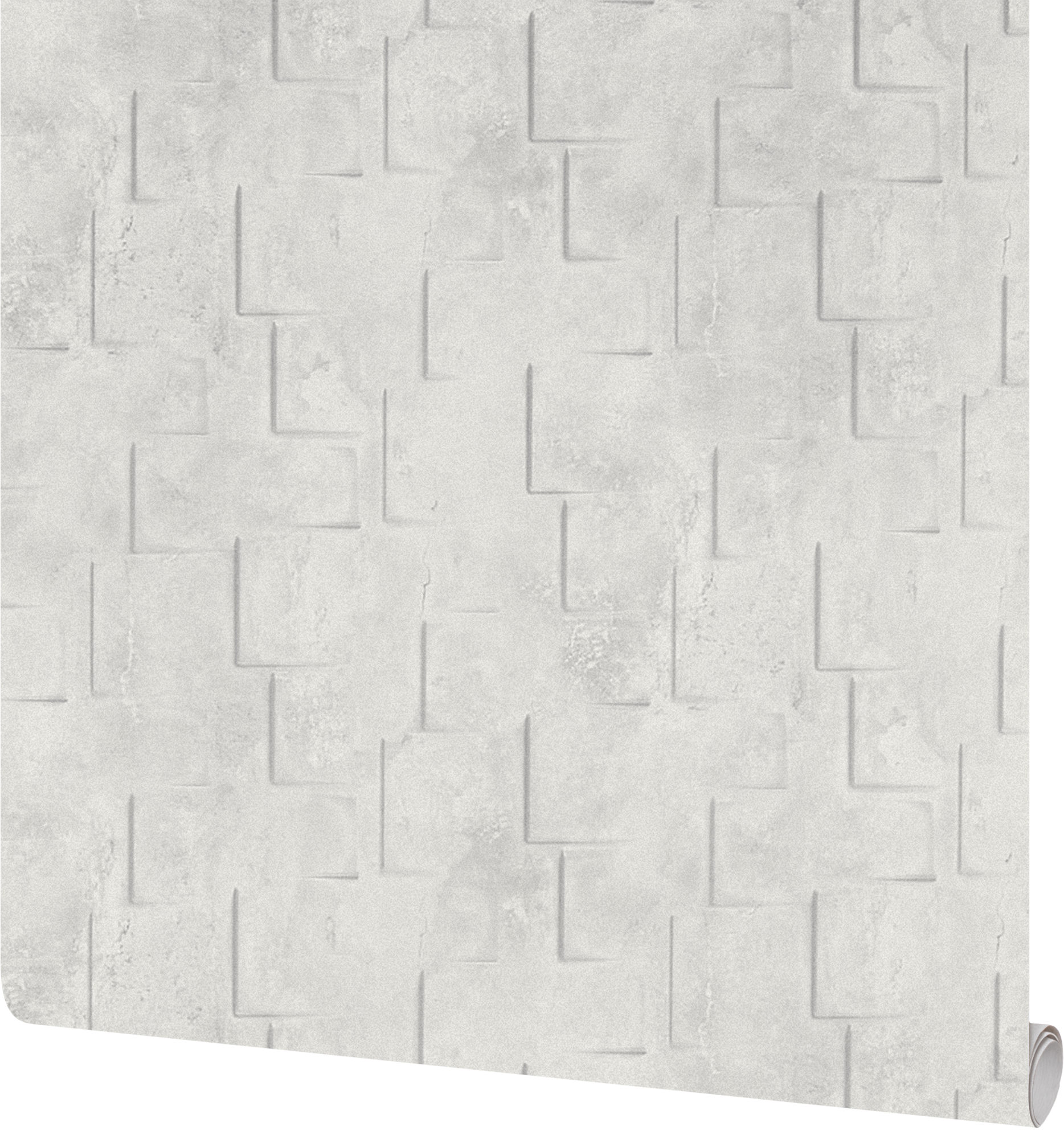 Обои флизелиновые Inspire Muro белые 1.06 м 193501