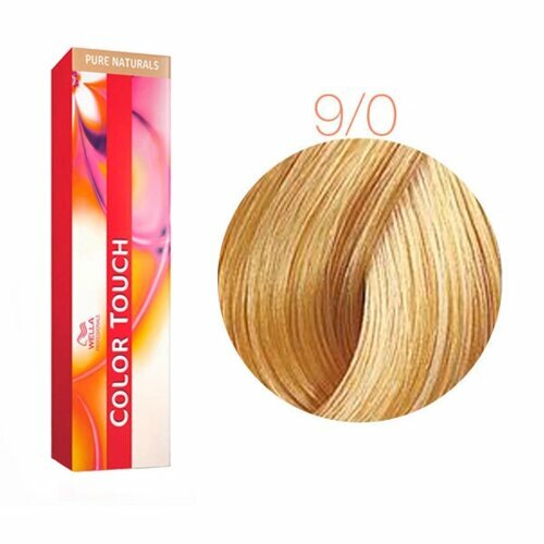 Wella Professionals Color Touch Pure Naturals крем-краска для волос, 9/0 очень светлый блонд натуральный, 60 мл