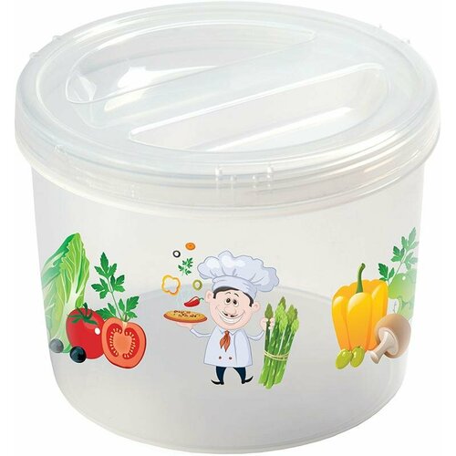 Банка Бытпласт с завинчивающейся крышкой 12л 600₽