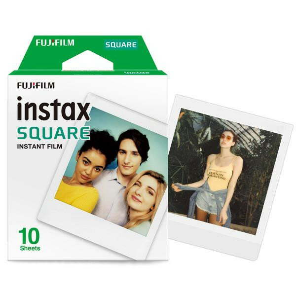 Картридж для моментальной фотографии Fujifilm Instax Square, 800 ISO, 10 шт, белый