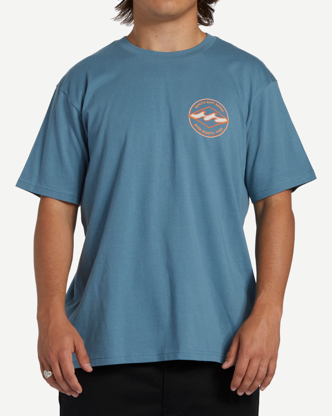Футболка BILLABONG, размер 52, cиний