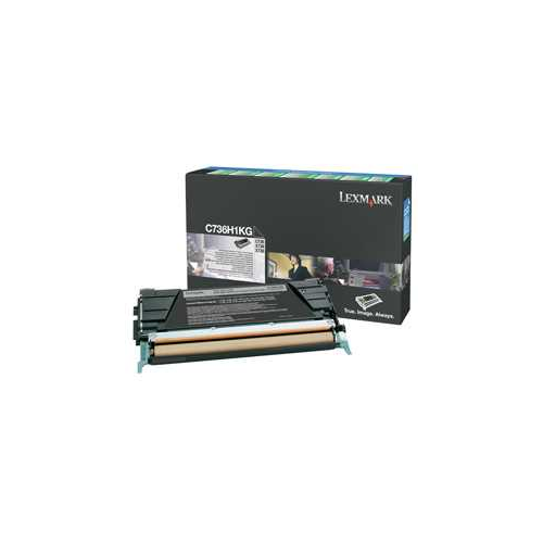 Lexmark C73x/X73x Black High Yield Return Program Print Cartridge (12K) картридж lexmark t644 return cartridge extra high yield 32k