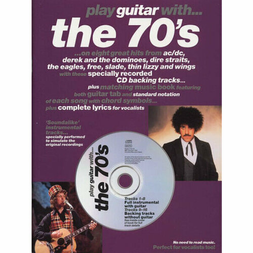 Песенный сборник Musicsales Play Guitar With The 70s musicsales am975029 play guitar with punk gtr tab book cd