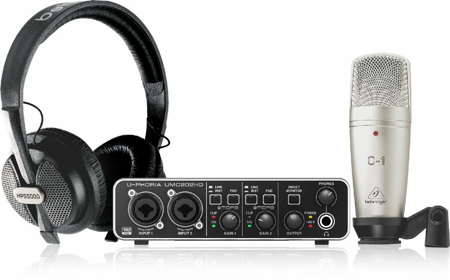 Behringer U-PHORIA STUDIO PRO Набор для звукозаписи