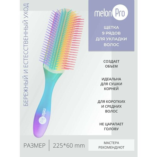 Расческа массажная, щетка для укладки массажка для волос