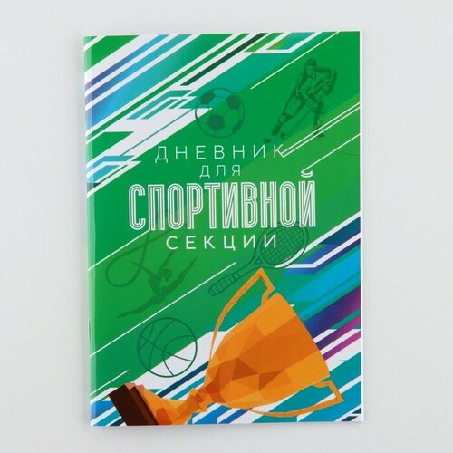 Страна Карнавалия Дневник для спортивной секции кубок 32 стр 148 х 21 см 304₽