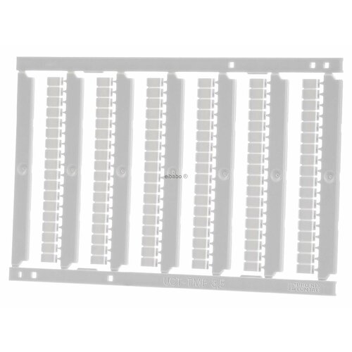 Этикетка для клеммника 3,5 мм белая UCT-TMF 3,5 – Phoenix – 0829486 – 4046356571135