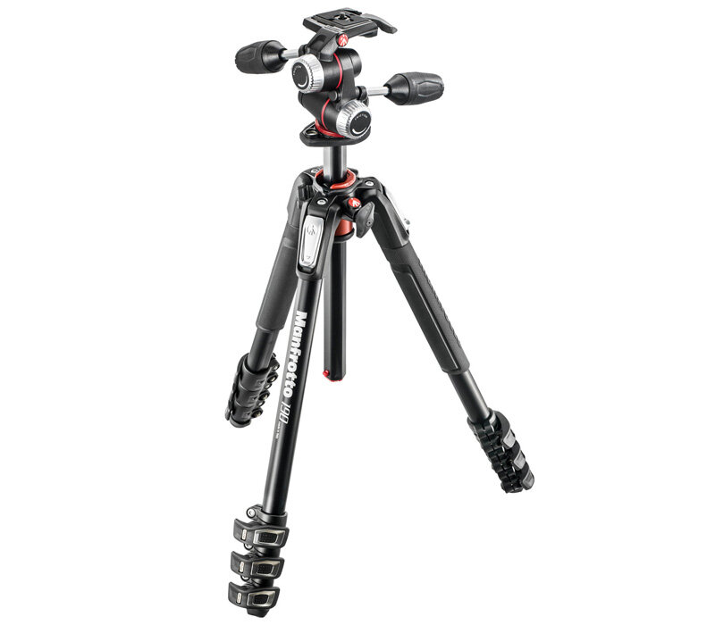 Штатив Manfrotto MK190XPRO4-3W с 3D-головкой