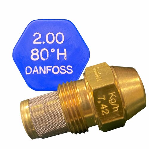 Форсунка 2.00 GPH 80 H DANFOSS (4110.964) 4111.143 форсунка danfoss s gph 0 55 60 арт 04030930