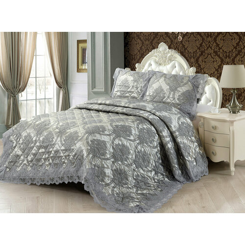 Покрывало Жаккард Блюмарин Blumarine 240x260 см с наволочками 50х70