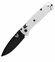 Складной нож Bugout 535 белый с черным