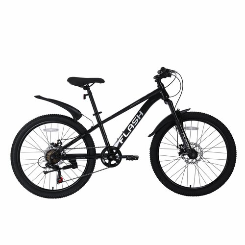 Велосипед Tech Team FLASH 24х13 черный хамелеон 2024 21148₽