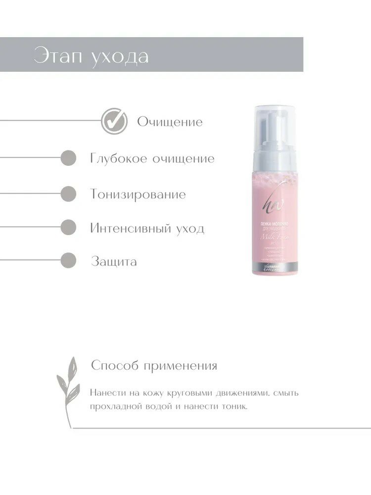 Premium Пенка-молочко для умывания Milk Foam, 160 мл (Premium, ) - фото №2