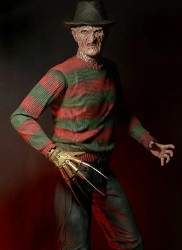 Коллекционная огромная фигурка "NECA" с аксессуарами "Фредди Крюгер/Nightmare on Elm Street. Freddy's Revenge" (К/ф "Кошмар на улице вязов") 50 см