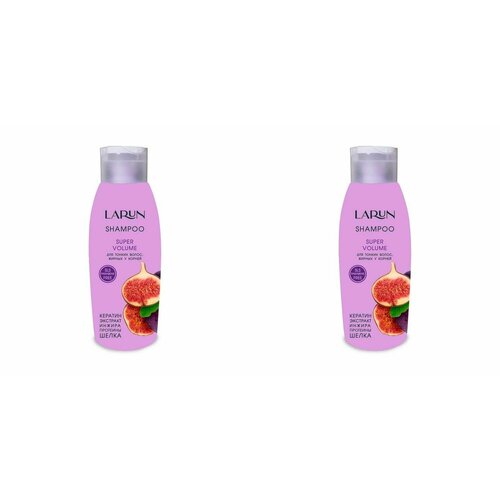 Larun Шампунь для тонких и жирных волос Super Volume 500 мл 2 уп 1376₽