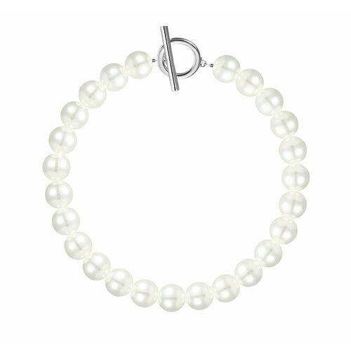 Чокер PETITE PERLE, жемчуг имитация, длина 38 см, белый