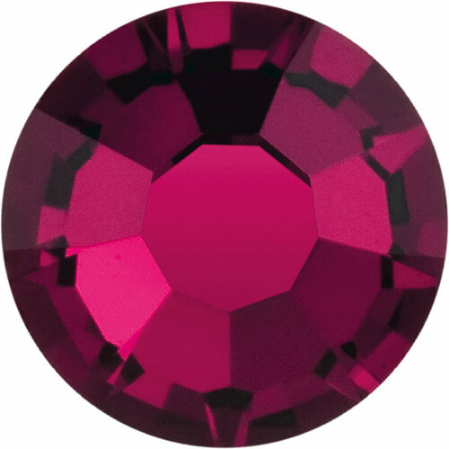 Стразы PRECIOSA Ruby, неклеевые, №90110, Рубиновые, стеклянные, 4,7 мм, 144 шт, в пакете (438-11-615 s)