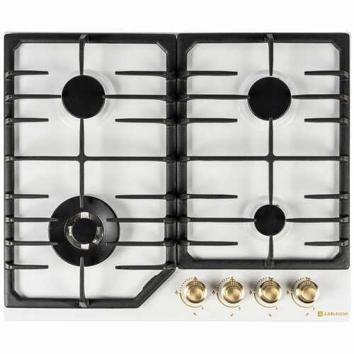 Варочная панель газовая AXELDORF GH-0611 эмаль ретро дизайн газ-контроль чугунная решетка 2449900₽