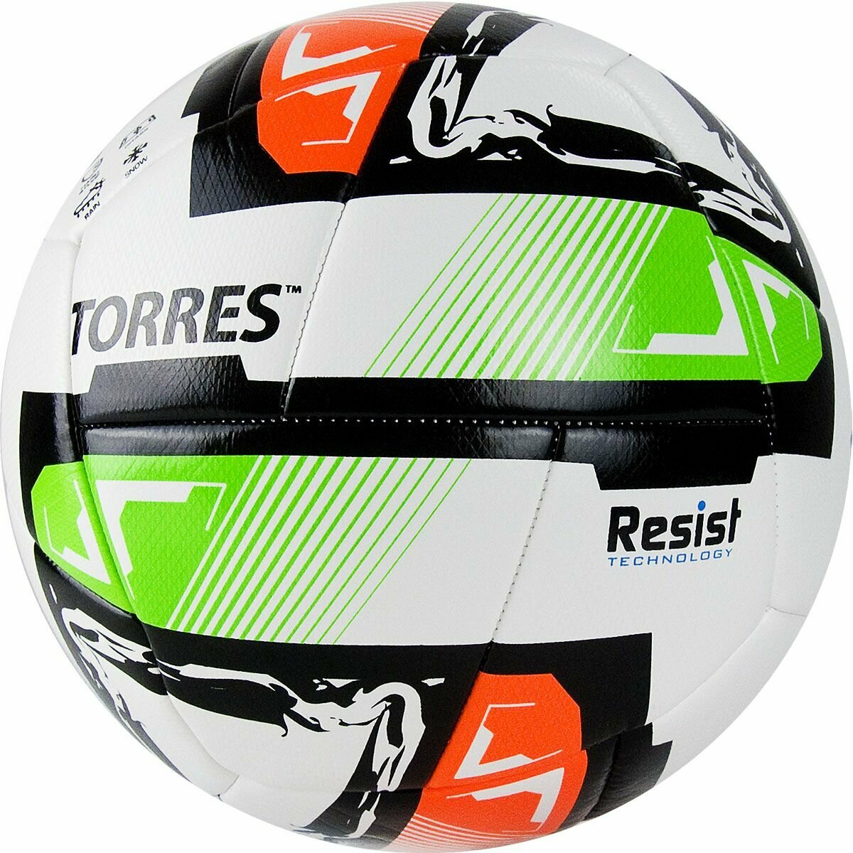 Мяч футбольный TORRES Resist, размер 5
