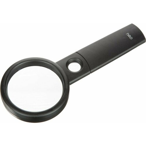 Лупа офисная Deli E9091 Essential d60мм x3 черный блистер 990₽