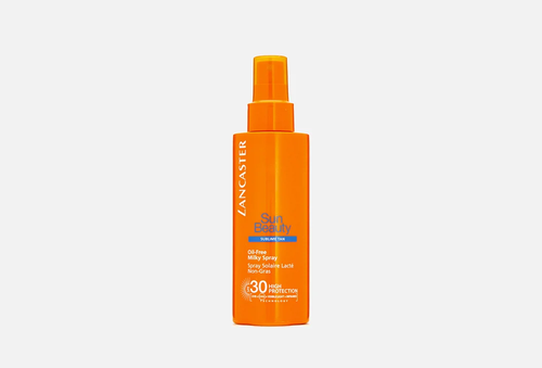 Обезжиренное молочко-спрей SPF30 LANCASTER spf30 sun beauty oil-free milky spray великолепный загар 150 МЛ