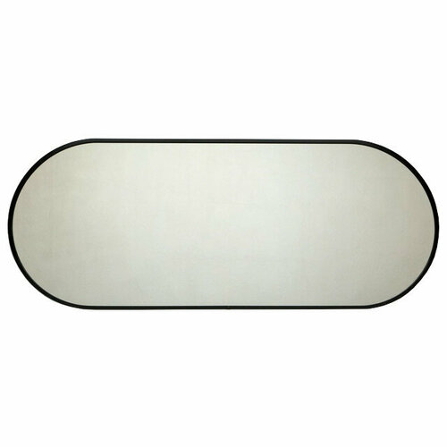 Зеркало овальное в металлической раме lazato 450х1100х40мм черный 18323₽