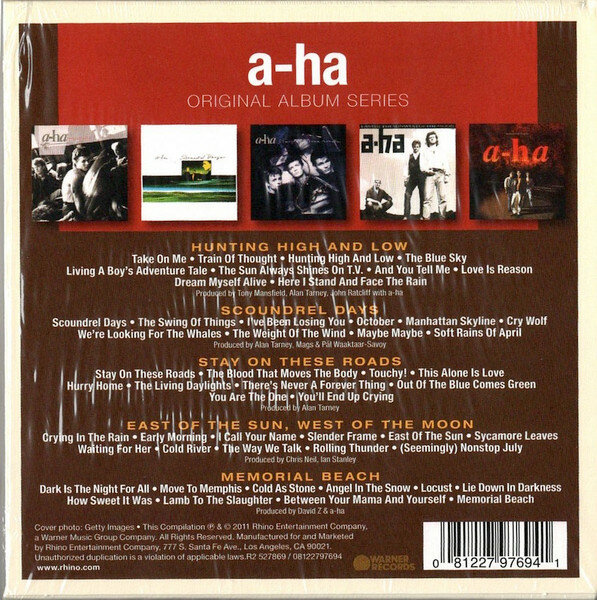 Компакт-диск Warner Music A-HA - Original Album Series (5CD) Медиа - фото №4