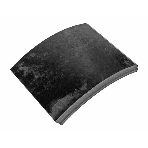 Накладка тормозной колодки МАЗ-4370 передн. Wшир.=121мм; Lдуги=142.9мм; hтолщ.=16.2мм, 4370-3501105, АТИ Завод