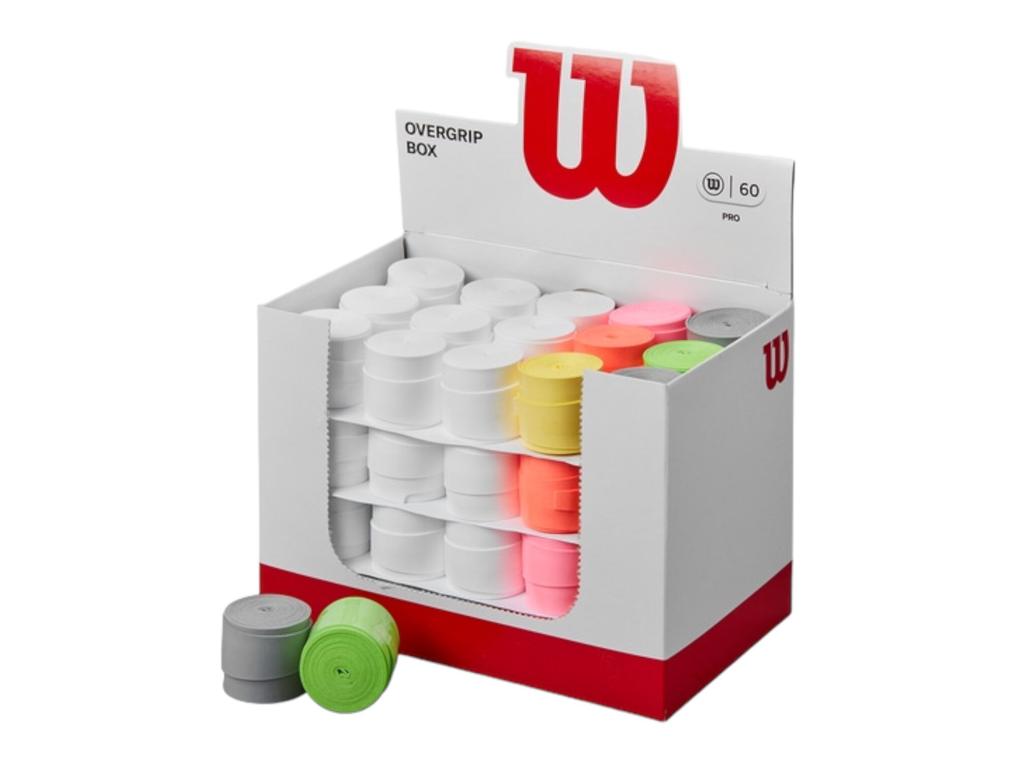 Намотка верхняя Wilson PRO OVERGRIP BOX 60Р MIX WR8438101001