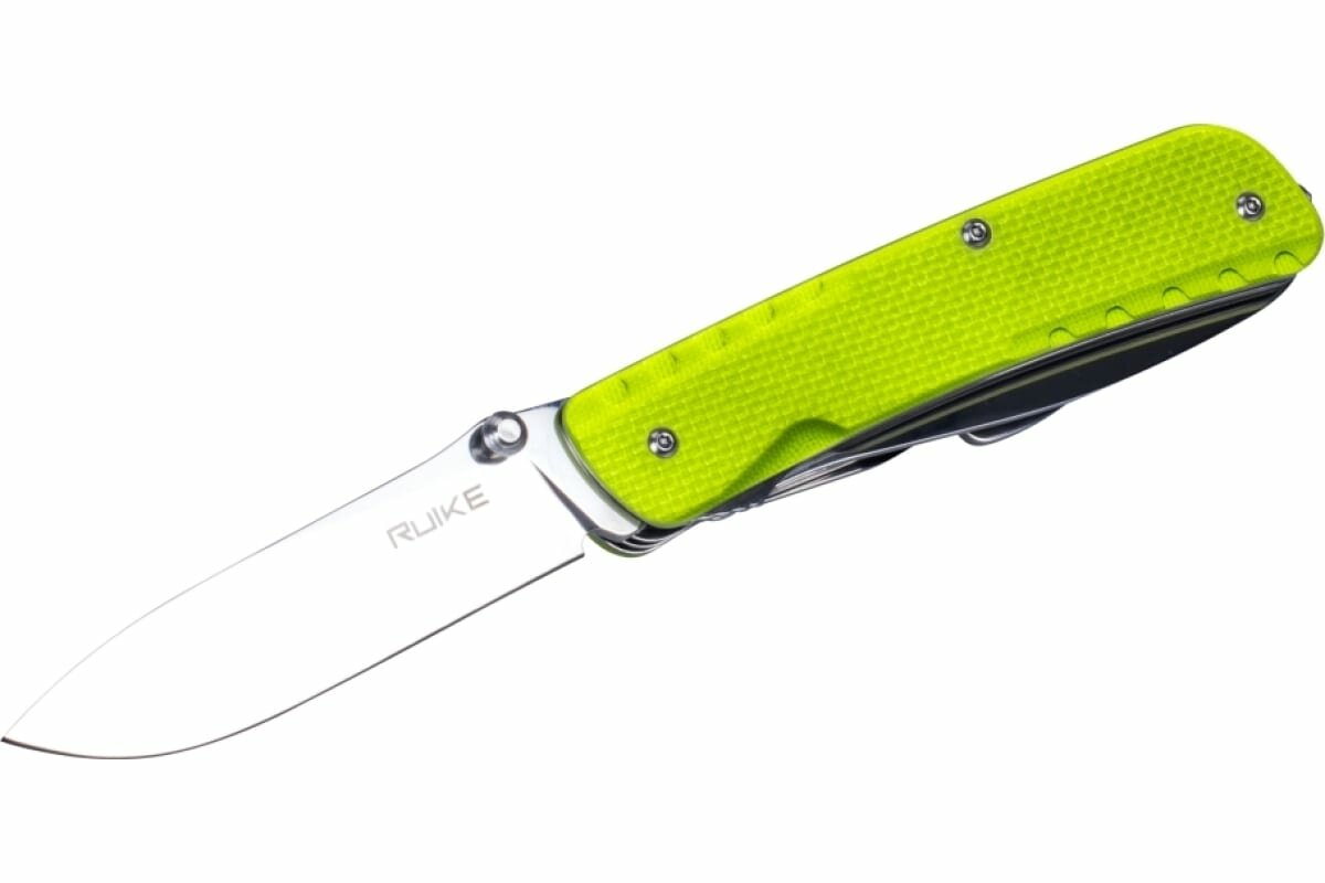 Нож перочинный Ruike LD43 yellow-green