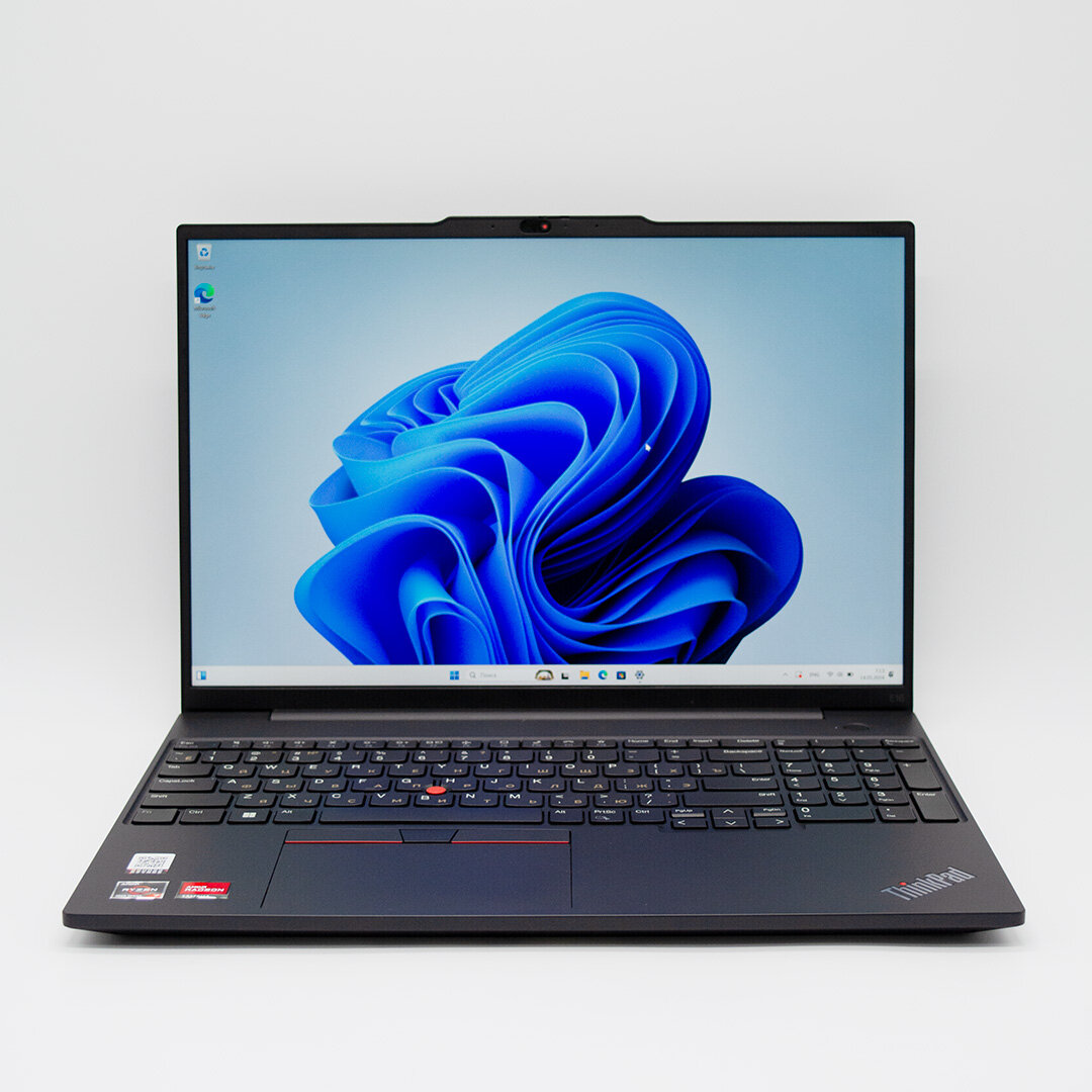 Ноутбук Lenovo ThinkPad E16 AMD Gen1 / ryzen 7 7730U / 16 ГБ / 1 ТБ SSD / Русско-английская