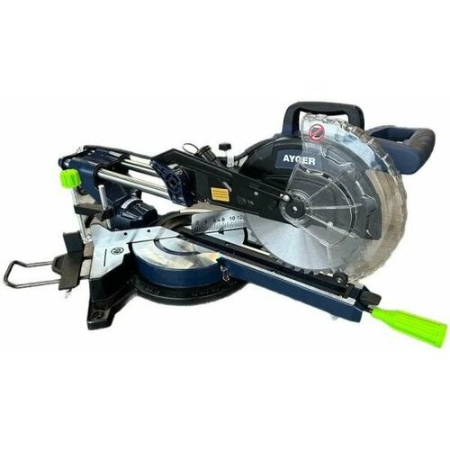 AYGER Торцовочная пила 1800 Вт с диском 255х30х28х60T MSH-2551800 17990₽