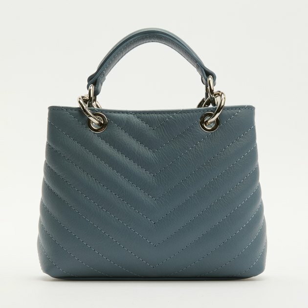 фото Сумка с ручками Diva`s Bag M9215 сине-серый