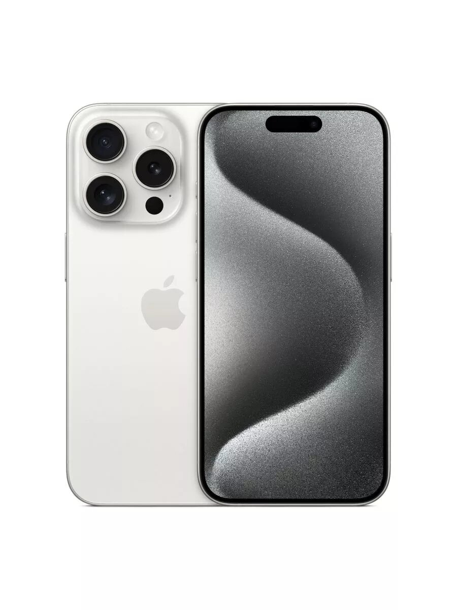 Смартфон iPhone 15 Pro Max 256ГБ Белый титан