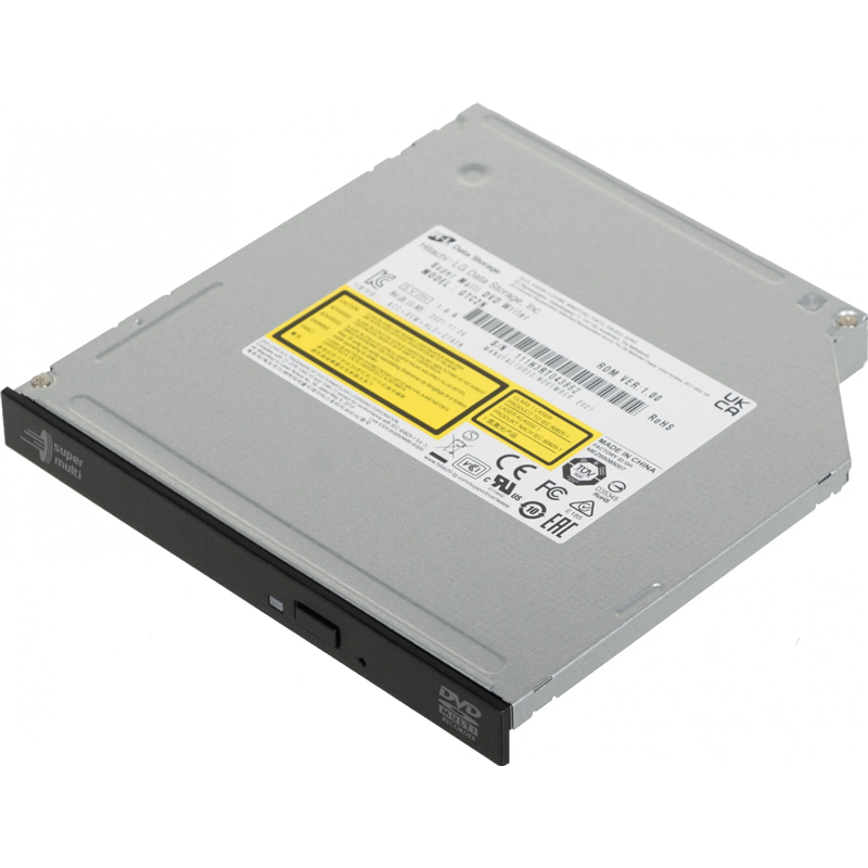 Привод для ноутбука DVD-RW LG SATA черный