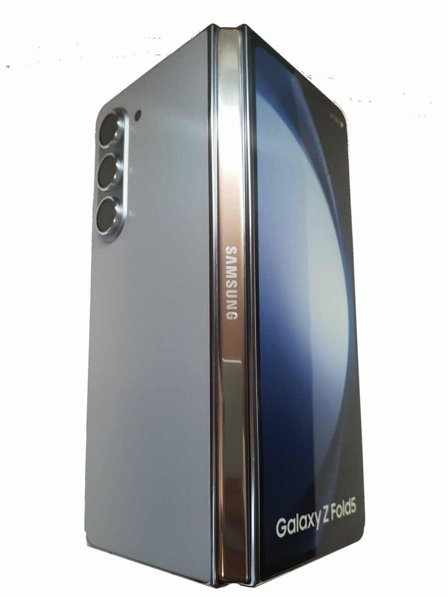 Игрушка телефон-раскладушка Samsung Galaxy Z Fold5 blue 7,6" игрушка смартфон SM-F946B телефон игровой не музыкальный ZFold5