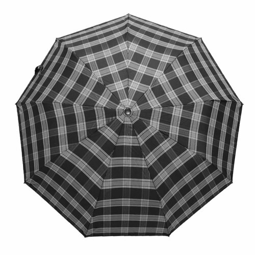 Смарт-зонт Crystel Eden, черно-серый палантин crystel eden 7655 1