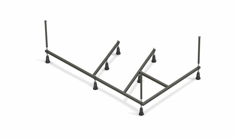 Рама для ванны Cersanit Kaliope 170 см NEW метал. в комплекте со сборочным пакетом K-RW-KALIOPE*170n