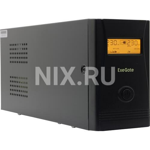 Интерактивный ИБП ExeGate Power Smart ULB-850 (EP285477RUS) черный 480 Вт