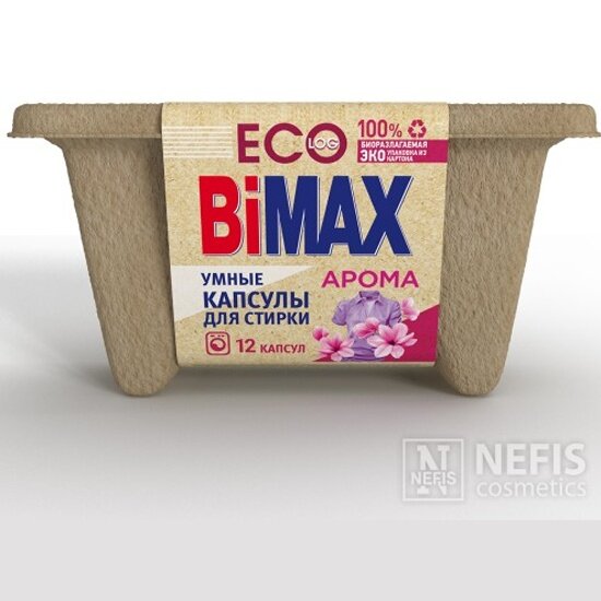 Капсулы для стирки Bimax ECO Арома, 12 шт