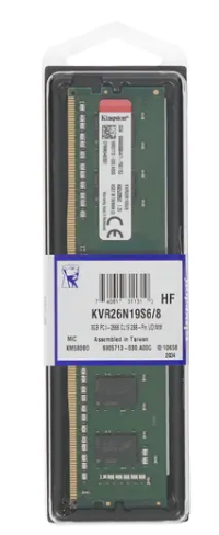 Память оперативная DDR4 8Gb Kingston Valueram 2666MHz (KVR26N19S6/8)