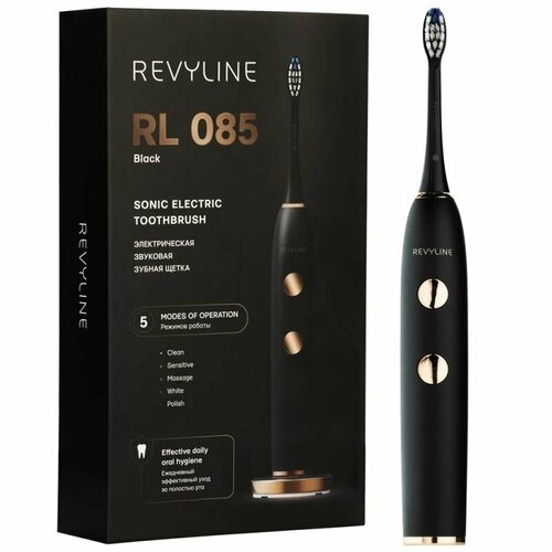 Электрическая звуковая зубная щётка Revyline RL 085 5490₽